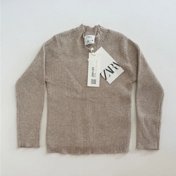 Zara Kids Crewneck Knit Sweater - Picture 1 of 5